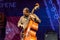 Jazz bassist Buster Williams performing live at Nisville Jazz Festival, August 11. 2016