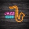 Jazz club neon logo