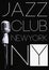 Jazz Club photo print poster design