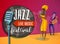 Jazz Music Horizontal Poster