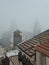 JaÃ©n cathedral shrouded in fog