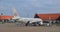 JC Cambodia International Airlines passenger aircraft with Siem Reap International Airport building behind