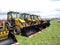 JCB line at Moorgreen show