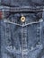 Jeans background with buttoned chest pocket