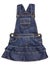 Jeans child\'s dress isolated.