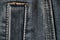 Jeans natural clean background macro photo, dark pattern texture, design for background with copy space for text