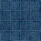 Jeans patchwork fashion background. Denim dark blue grunge textured seamless pattern