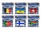 Jeans pockets with flags Belgium,Ukraine,Switzerland,Portugal,Finland,South Africa