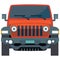 Jeep Color  Vector icon which is fully editable, you can modify it easily