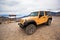 Jeep in Death Valley