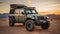 Jeep gladiator for camping