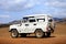 Jeep in the Gobi, Mongolia