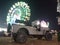 Jeep in India at Traditional fair