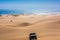 Jeep - safari through the sand dunes