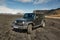 Jeep Wrangler on Icelandic terrain