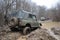 Jeeping in the forest. Krasnodarskiy Kray, Gelendzhik, Russia