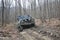 Jeeping in the forest. Krasnodarskiy Kray, Gelendzhik, Russia