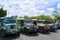 Jeepneys Parking in Angeles.