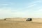 Jeeps traditional Safari Dune Bashing tourists Oman Ubar Desert Rub al Khali