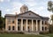 The Jeff Davis County Courthouse in the town of Fort Davis, Texas.