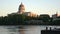 Jefferson City Missouri River Flow Reflection State Capital Building