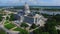 Jefferson City, Missouri State Capitol, Aerial View, Downtown, Amazing Landscape