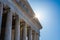 Jefferson Memorial Facade with Sunburst