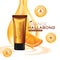 Jeju Island Orange Hallabong Vitamin Serum Moisture Skin Care Cosmetic.