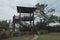 JEKYLL ISLAND, GEORGIA - SEPT 18, 2019:  Jekyll Island Visitors Center bird watching tower