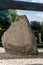 Jelling stones are massive carved runestones,10th century, Jelling, Denmark