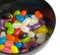 Jelly Beans in Black Bowl
