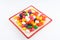 Jelly beans in plate