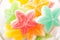Jelly candies star shape