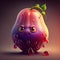 Jelly fig fruit ai generated cartoon character