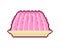 Jelly pixel art. pixelated jell. Sweetness 8 bit. vector illustration