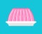 Jelly pixel art. pixelated jell. Sweetness 8 bit. vector illustration