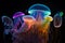 Jellyfish Psychedelia AI Render
