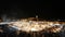 Jemaa el-Fnaa square at night and market place in Marrakesh