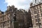 Jenners Department Store, Edinburgh, Scotland with statue of David Livingstone in foreground