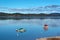 Jenny Lake at Grand Teton National Park, Wyoming,