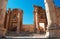 Jerash, Gerasa, temple, cathedral, columns, ruins, archeology, Jordan, Middle East