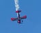 Jeremy Holt piloting his Pegasus Pitts Model 12 acrobatic biplane in the airshow July 4th at Grand Lake, Oklahoma.