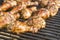 Jerk Chicken Drumsticks on the Barbecue Grill