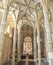 The Jeronimos Monastery interior in Lisbon, Portugal