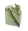 Jerrycan with flexi pipe spout.