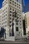 Jersey City, NJ / USA - 06/28/20: Vertical image of the KatyÅ„ Memorial, dedicated to the victims of the Katyn massacre in 1940.