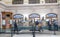 JERSEY CITY - OCTOBER 20, 2015: Interior of Hoboken train station. PATH trains provide 24-hour service on three routes