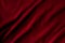 Jersey cotton fabric texture. Crumpled dark red textile background