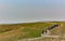 Jerusalem - 10.04.2017: Group of people trekking in the mountais near Jerusalem