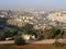 Jerusalem, the city view from the lookout.